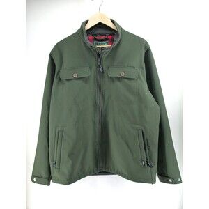 Woolrich Men's Hunter Jacket Green 16114 Softshell Size Large‎